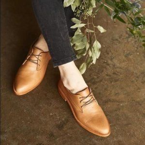 Nisolo James oxford shoes in almond size 7